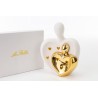 Bomboniera Matrimonio Coppia Sposi Led Bianco e Oro Con Box