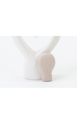 Bomboniera Matrimonio Profumatore Diffusore Mongolfiera Porcellana con Box