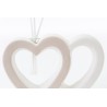 Bomboniera Matrimonio Profumatore Diffusore Cuori Porcellana Con Box