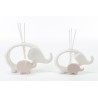 Bomboniera Battesimo Nascita Compleanno Profumatore Diffusore Elefante Elefantino Porcellana Con Box