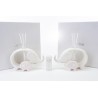 Bomboniera Matrimonio Profumatore Diffusore Elefante Elefantini Porcellana Bimba Rosa 2 Ass. Con Box